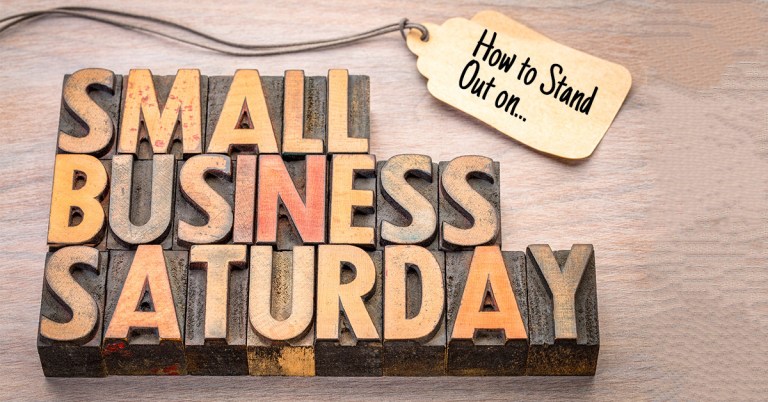 How to Stand Out on Small Business Saturday