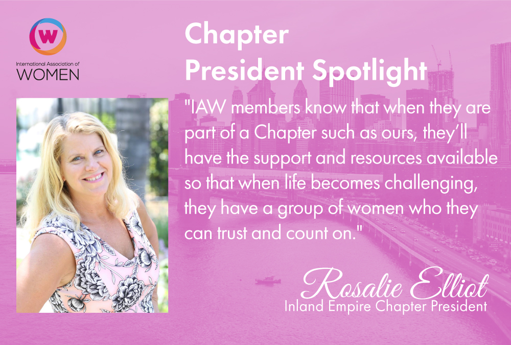 Local Chapter Spotlight: Rosalie Elliot, Inland Empire Chapter