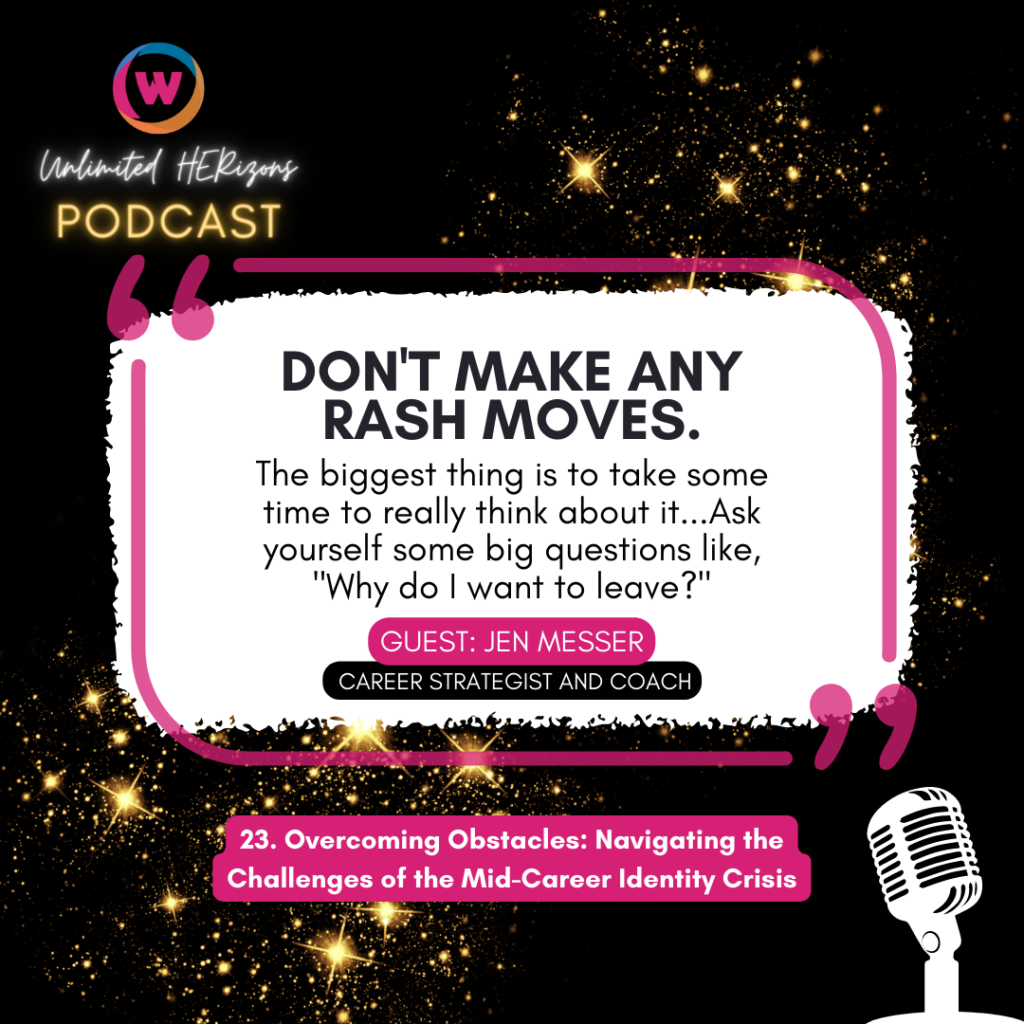 Navigate Mid-Career Identity Crisis With Jen Messer