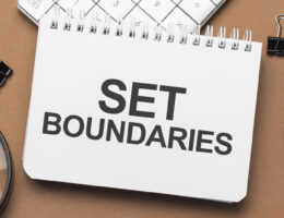 set boundaries at work