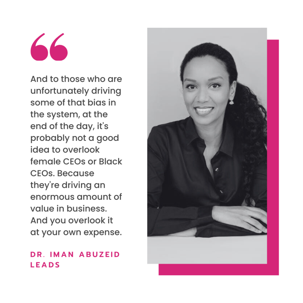 Dr. Iman Abuzeid Leads quote