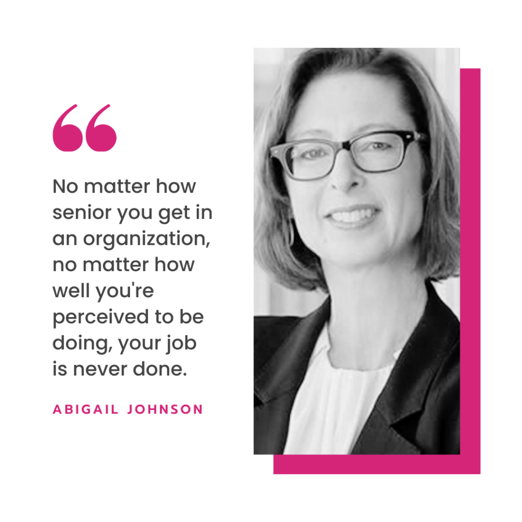 Abigail Johnson Quote