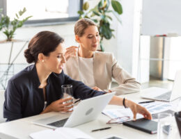 Two business women