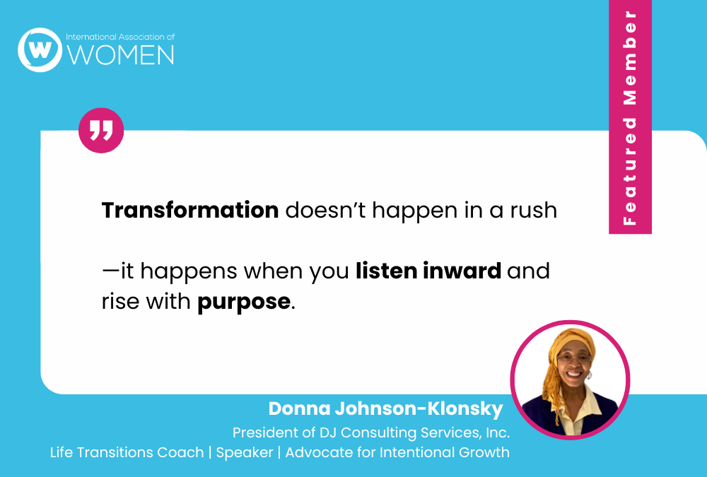 Meet Donna Johnson-Klonsky: Coaching Women Through What’s Next—With Faith, Strategy, and Soul