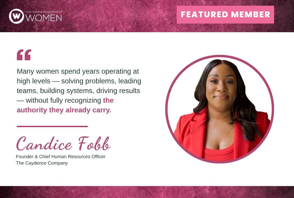 Candice Fobb: “Stop Underestimating the Value of Your Expertise